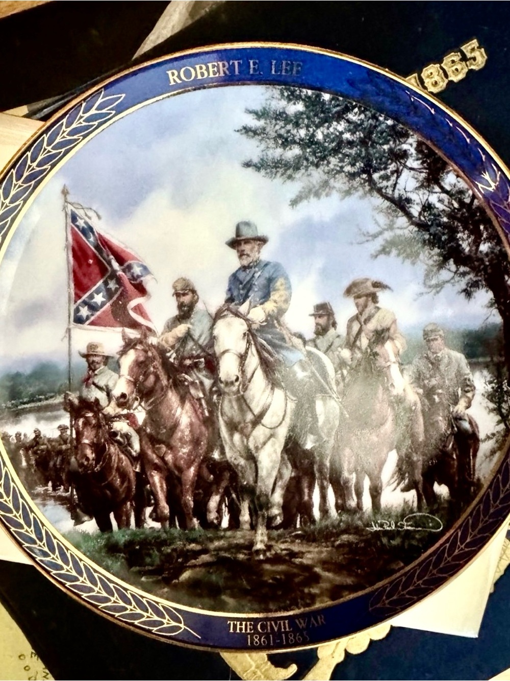 Bradford Exchange Robert E Lee -Collector Plate